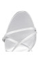 Christian Louboutin Sekmeta Alta 120mm Plattform Sandalen Schillernden Nappaleder Silber