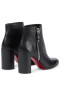 Christian Louboutin Ziptotal 85mm Leder Knöchel Stiefel Christian Louboutin Schuhe