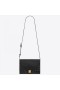 Saint Laurent Margaux Satchel In Black Crocodile Embossed Leather