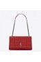 Saint Laurent Medium Jamie Red Bag Patchwork Leather