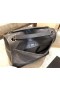 Saint Laurent Medium Niki Tasche Storm Gray Gefältelt Leder