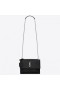 Saint Laurent Sunset Medium Bag Schwarz Krokodil Geprägtes Leder