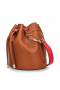 Christian Louboutin Von Meiner Seite, Bucket Bag Kalbsleder Braun Christian Louboutin Taschen