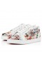 Christian Louboutin Spaß Vieira Männer Turnschuhe Patent Calf Comics Print Multicolor