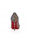 Christian Louboutin Kate Max Strass Ewigkeit 100mm Pumps Metallic-Wildleder Und Ewigkeit Strass Anthrazit