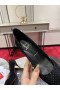 Christian Louboutin Kate Perforierte Spitze Zehe Leder-85MM Pumps Schwarz CL-Schuhe