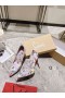 Christian Louboutin Kate Pumps 100mm Grafik Gedruckt Lila Patent Leder