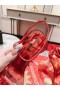 Christian Louboutin Lipstrass Königin Sandalen 100mm Patent Leder Rot Christian Louboutin