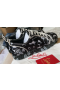 Christian Louboutin Louis Junior Orlato Turnschuhe Petunia Schwarz Gedruckt, Christian Louboutin Schuhe