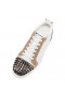 Christian Louboutin Louis Junior Spikes Turnschuhe Kalb Leder Multicolor Christian Louboutin Schuhe
