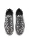 Christian Louboutin Seavaste 2 Turnschuhe Schlange Gedruckt Kalb-Leder Und Spikes Silber