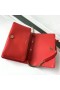 Saint Laurent Angie Chain Bag Red Diamond Lammfell Saint Laurent Taschen