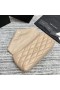 Saint Laurent Sade Puffer Envelope Clutch Beige Lammfell Saint Laurent Taschen