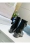 Jimmy Choo Ankle-Boot 45mm Pocket Decor Med Ferse Schwarz
