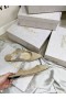 Jimmy Choo Bing Wildleder Flache Kristall Armband Khaki
