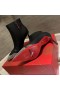 Christian Louboutin Calamijane Ankle Boots 100mm Kalbsleder Strass Schwarz