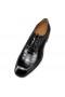 Christian Louboutin Chambeliss Derbys Alligator-Embossed Calf Leather Black CL-Schuhe