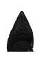 Christian Louboutin Deia 100mm Maultiere Stoff Und Veau Velours Schwarz