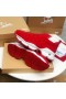 Christian Louboutin Spike Sock Women Sneakers Neopren Rot