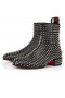 Christian Louboutin Spikeasy Booty Stiefel Nappa-Leder Schwarz