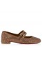 Christian Louboutin Sweet Jane Strass Ballerinas Veau Velours Mit Strass Nude 5