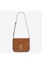 Saint Laurent Solferino Medium Soft Bag Brown Suede Saint Laurent Taschen