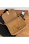 Saint Laurent Solferino Medium Soft Bag Brown Suede Saint Laurent Taschen