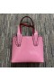 Christian Louboutin Cabata Nano Patent Leder Tote Tasche Rose Rosa