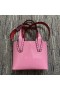 Christian Louboutin Cabata Nano Patent Leder Tote Tasche Rose Rosa