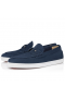 Christian Louboutin Chambeliboat Loafer Umgekehrt Nubuk-Leder-Blau