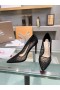 Christian Louboutin Follies Strass 105mm Pumps Net Wildleder Kalb Und Strass Schwarz