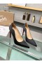 Christian Louboutin Hot Chick Pumpen 100mm Crepe Satin Schwarz Christian Louboutin Schuhe