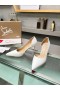 Christian Louboutin Iriza 85mm Pumpen Patent Leder Weiß Christian Louboutin Schuhe