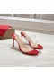 Christian Louboutin Einfach Nichts Maultiere Patent Leder Und Recyceltem Tpu Rot