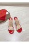 Christian Louboutin Einfach Nichts Maultiere Patent Leder Und Recyceltem Tpu Rot