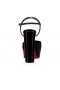 Christian Louboutin Loo Pumpe 130 Mm Pumpen Patent Leder Schwarz