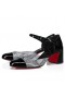 Christian Louboutin Miss Mj Strass 55 Mm Riemchen Pumps Schwarz CL-Schuhe