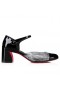 Christian Louboutin Miss Mj Strass 55 Mm Riemchen Pumps Schwarz CL-Schuhe