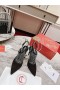 Christian Louboutin Plougesta Pumpe Strass 100MM Fischnetz Schwarz Christian Louboutin Schuhe