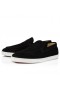 Christian Louboutin Varsiboat Boot Schuhe Leder Schwarz Christian Louboutin Schuhe