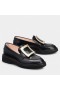 Roger Vivier Viv' Rangers Schuhe Schwarz Patent Leder