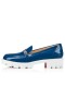 Christian Louboutin Lock Woody Flach Ludwig/bianco Patent