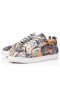 Christian Louboutin Low Top Louis Junior Spikes Orlato Multi-Neopren-Sneaker