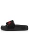 Christian Louboutin Marine-Pool-Schwarze Neopren-Flip-Flop