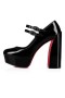 Christian Louboutin Plattformen Movida Jane 130 mm Schwarz/lin-Black Patent