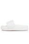 Christian Louboutin Pool Spaß Männer ' s Bianco/bianco Mat-Leder-Sandal