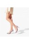 Christian Louboutin Pumpe Degrastrass PVC-85mm Vers Griechisch/Griechisch lin