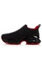 Christian Louboutin Spike Runner Sock-Black/Black-Matte-Neopren-Sneaker