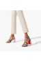 Christian Louboutin Sandale Manola 85 mm Vers Multi/lin Alize Leder