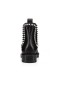 Christian Louboutin Spikita Beute Capahutta Flache Schwarz/Silber-Kalb
